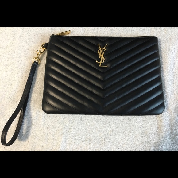 Yves Saint Laurent Handbags - YSL clutch/wristlet